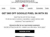 LG        Google Pixel 5a