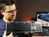 Видеообзор Cougar Vantar AX - тонкая игровая клавиатура