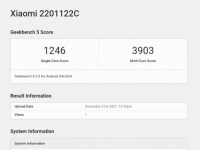 Xiaomi 12 Pro   Geekbench