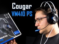 Видеообзор Cougar VM410 PS -  игровая гарнитура. ТОП материалы и отличное звучание