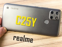 Видеообзор realme C25Y - бюджетный смартфон с камерой 50 Мпикс.!