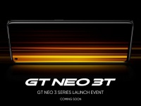 Смартфон realme GT Neo 3T вийде незабаром: нове зображення