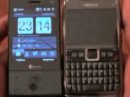 HTC Touch Diamond  Nokia E71:   