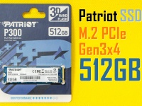 ³    Patriot Memory P300 M.2  - SSD NVMe 1.3  512 
