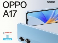 В Україні  представлено новий OPPO A17 з 50-мегапіксельною камерою та акумулятором на 5000 мАг