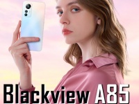 ВідеоАнонс Blackview A85 - смартфон за $109.99. Виглядає дорого, має камеру 50 Мпікс., 8/128 ГБ пам'яті