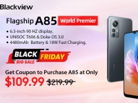 Світова прем'єра на Aliexpress BlackFriday - Blackview A85 всього за $109.99!