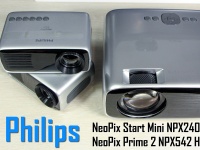Проектори Philips - порівнюємо в відео моделі з серії NeoPix: Start NPX240 і NPX245, та Prime 2 NPX542