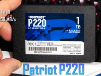 Patriot P220 -       SSD   1    550 /