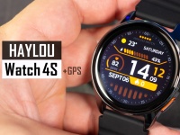³  Haylou Watch 4S - -  GPS  AMOLED !