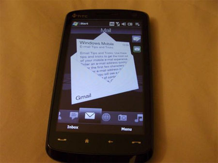 HTC Touch HD and iPhone 3G