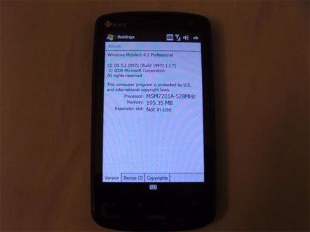 HTC Touch HD and iPhone 3G