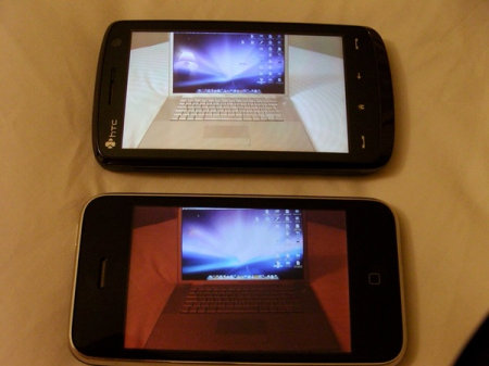 HTC Touch HD and iPhone 3G