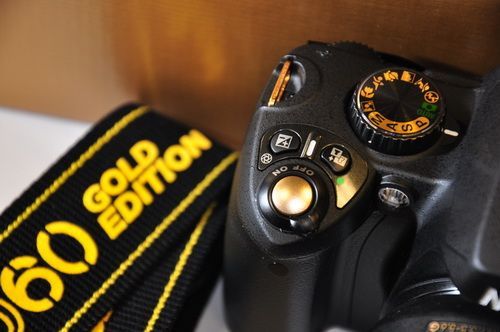 Nikon D60 Gold Edition