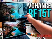 Відео огляд VCHANCE RF15T: додатковий сенсорний екран для ноутбука