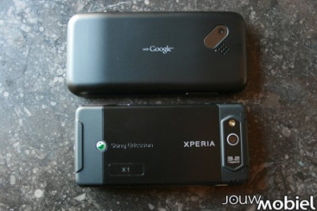 T-Mobile G1 and Sony Ericsson Xperia X1