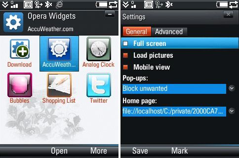 Opera Mobile 9.5 beta