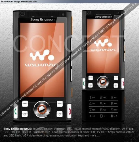 Sony Ericsson W905