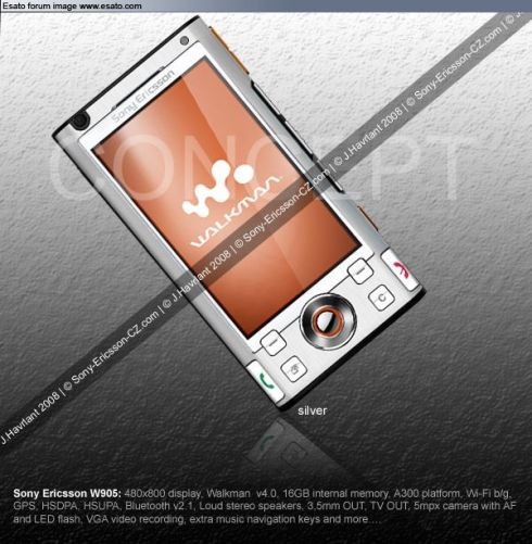 Sony Ericsson W905