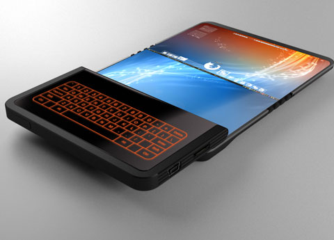 Folding Screen Technology Revealed, Phone of the Future Beware!