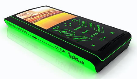 Multimedia Concept Phone Slides, Plays Media, Connects to Everything...