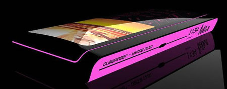 Multimedia Concept Phone Slides, Plays Media, Connects to Everything...