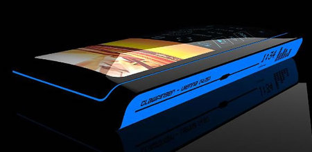 Multimedia Concept Phone Slides, Plays Media, Connects to Everything...