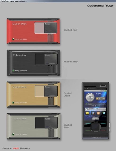 Sony Ericsson Yucali