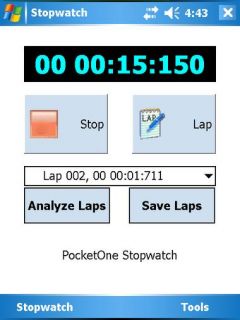 PocketOne Stopwatch v1.6.1