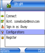 UltraIM Instant Messenger for MSN