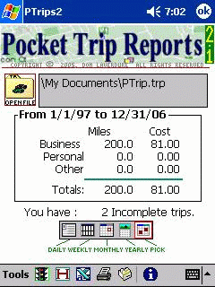 Pocket Trip Reports 2 v2.1
