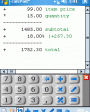 calcPad - Business Pocket Calculator v1.9.0  Windows Mobile 2003, 2003 SE, 5.0, 6.x for Pocket PC