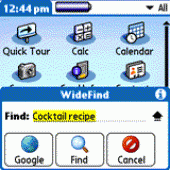 WideFind for Treo and Bluetooth v1.0