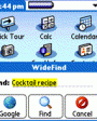 WideFind for Treo and Bluetooth v1.0  Palm OS 5