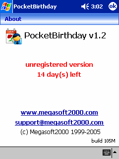 PocketBirthday v1.2