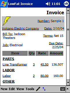 LowFat Invoice v3.0.50