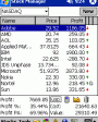 TinyStocks Stock Manager v4.60  Windows Mobile 2003, 2003 SE, 5.0, 6.x for Pocket PC