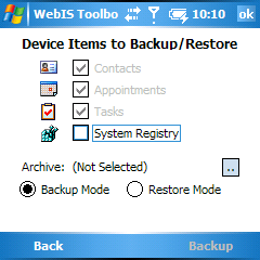 WebIS Toolbox