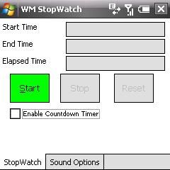 WM StopWatch v2.0