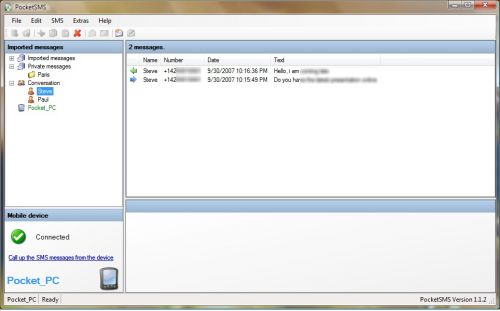 PocketSMS v1.1