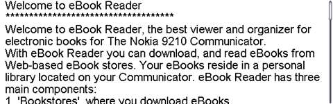  Nokia Software: eBook Reader for Nokia 9300, Nokia 9500 Communicator