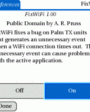 FixWiFi v1.00  Palm OS 5