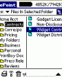 FilePoint Pro v3.0  Palm OS 5