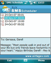 RJV SMS Scheduler v1.2