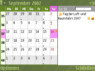 Handy Calendar v3.0