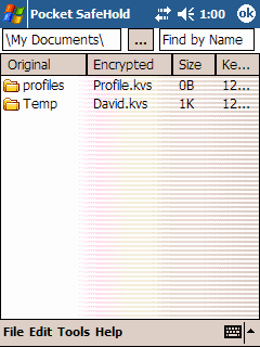 Pocket SafeHold v1.03