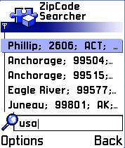 ZipCode Searcher v2.1