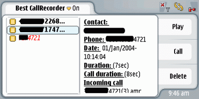 Best CallRecorder v1.00