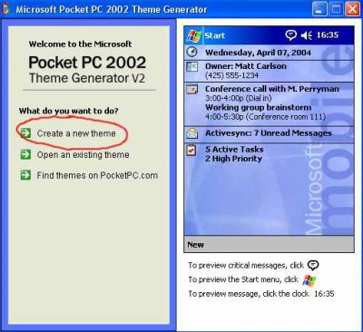 Microsoft Theme Generator v2.0