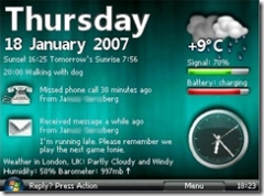 Vista Smartphone Interface